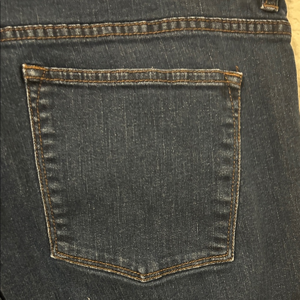 Lauren Ralph Lauren Navy Straight Leg Jeans - Picture 6 of 11